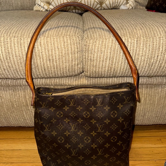 Louis Vuitton Brown Monogram Shoulder Bag - Picture 7 of 7